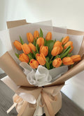 (橙色)20枝鬱金香花束 Mr.065