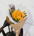 (黃色) 太陽菊花束 Mr.051