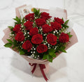 (紅色) 玫瑰花12枝花束 Mr.039