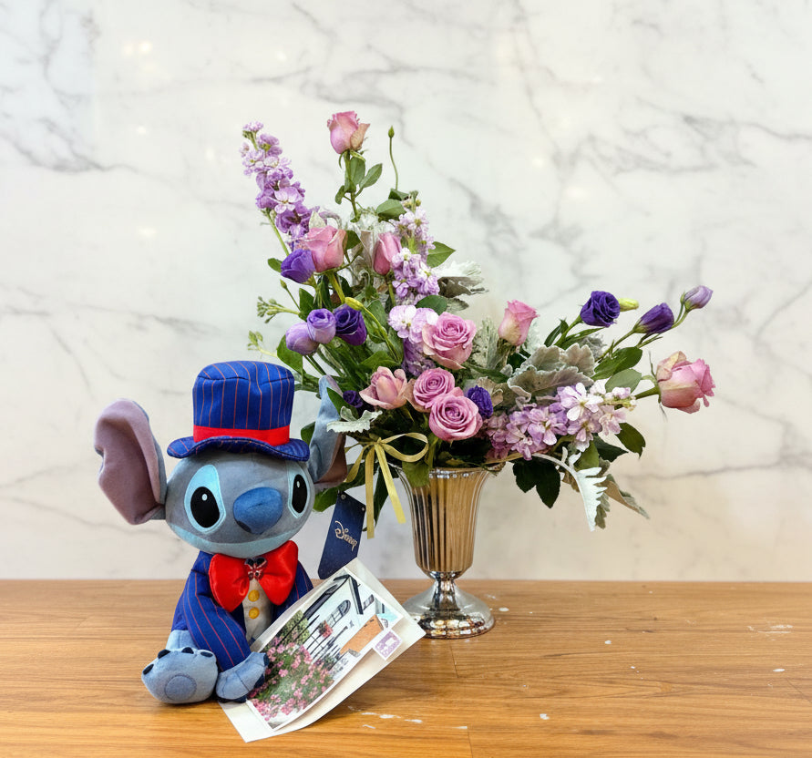 英國限量史迪仔紫月之美 flo.6（歐洲明信片免費贈送 💌）