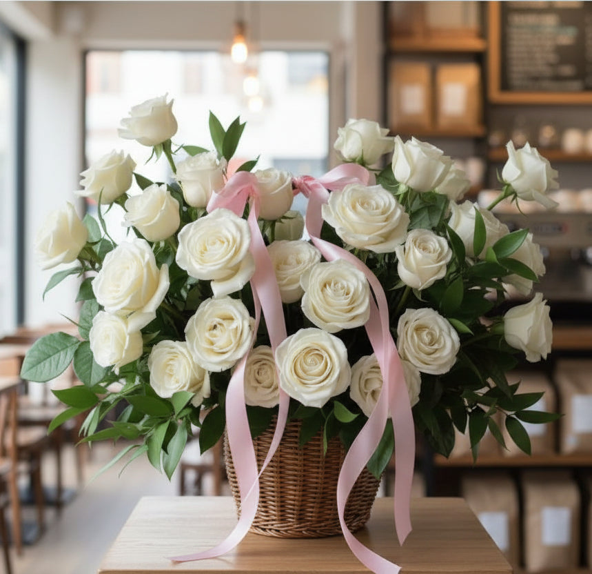 玫瑰花手提籃 Mr.01