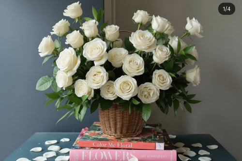 玫瑰花手提籃 Mr.01