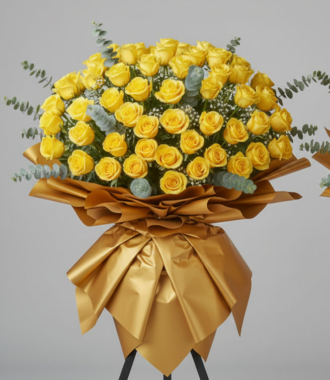 玫瑰開張花籃 Mr.04