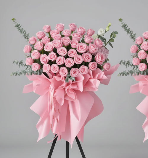 玫瑰開張花籃 Mr.04