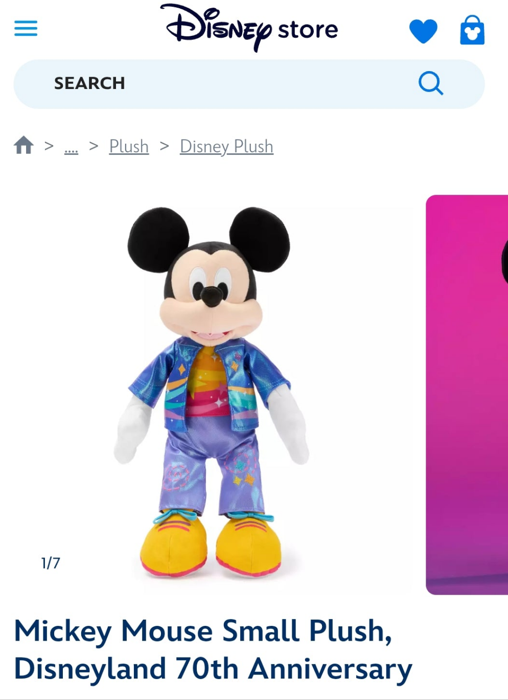 美國米奇玫瑰花盒 box.70（歐洲明信片免費贈送 💌）