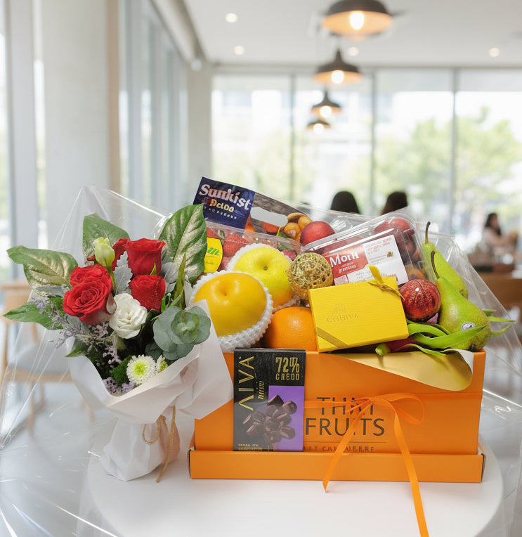 朱古力水果花束籃 Mr.0801