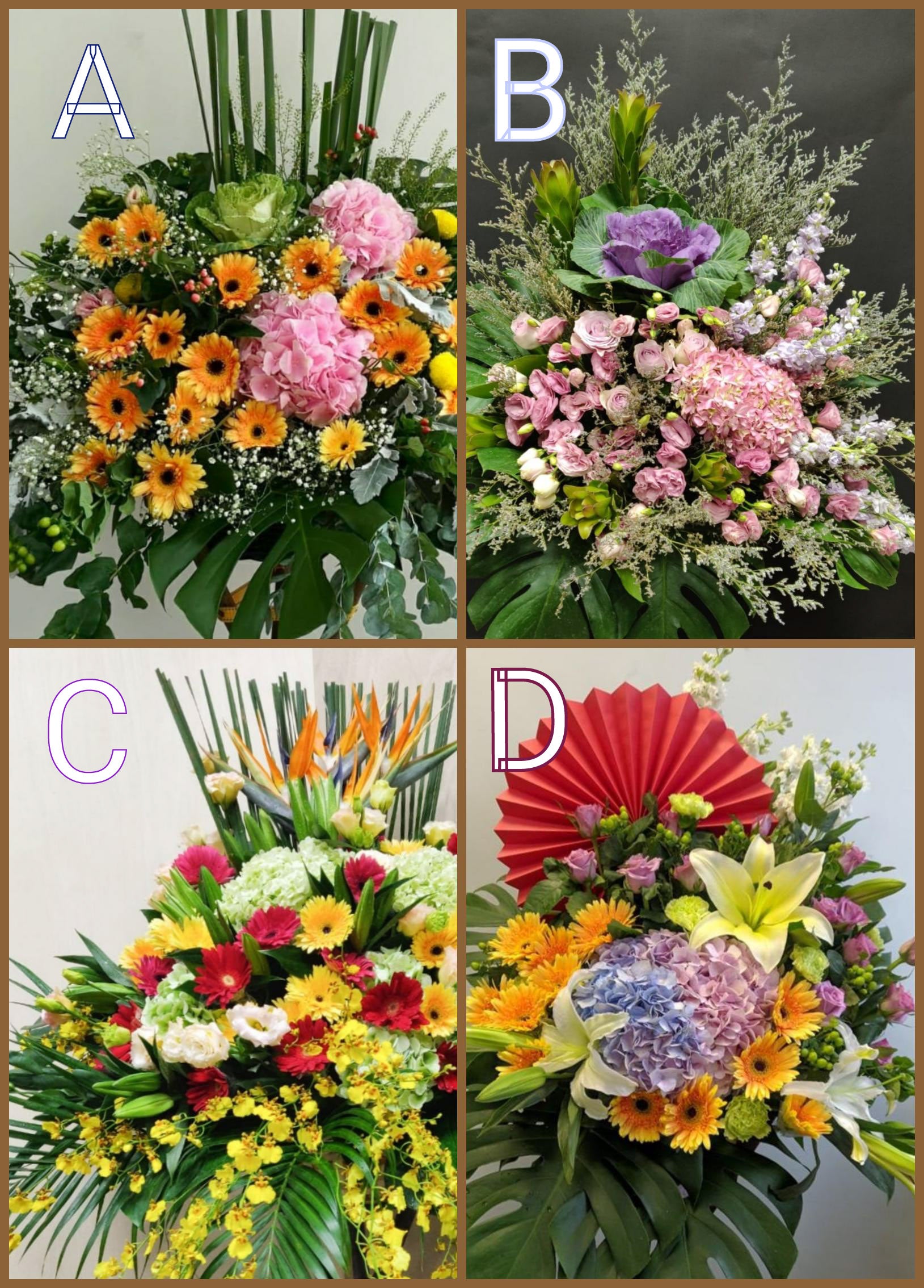 (是日精選) 開張花籃 Mr.004